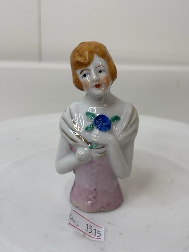 Vintage pin cushion porcelain - pin,