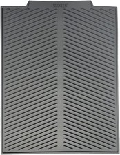 SOQKEEN Silicone Dish Drying Mat - 43 cm x 33 cm Draining Board Mats, Heat Resis