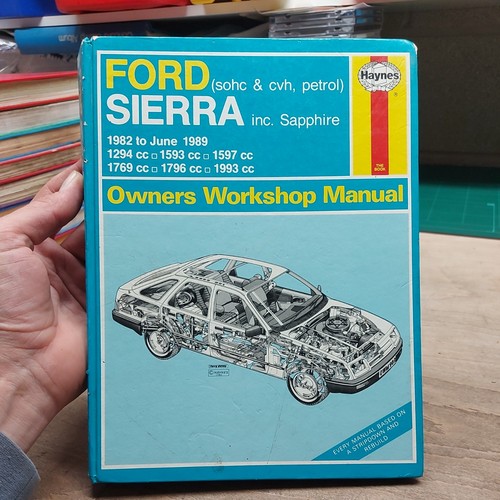 Haynes ford sierra 4cyl - haynes, (4cyl