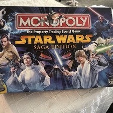 Board Game Monopoly Star Wars Saga Edition. 