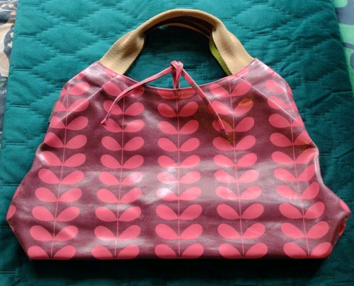 Orla kiely handbag plum - handbag,