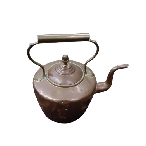 Antique solid copper - solid, tea