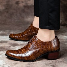 British pointed toe mens lace - toe,