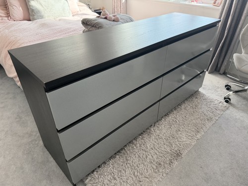 Chest drawers black - drawers,