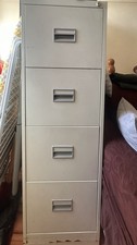 Steel Filing Cabinet with Four Drawers Lockable
