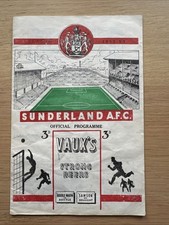 Sunderland v Arsenal  1952/53