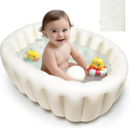 Inflatable baby bath - tub,