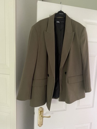Zara woman khaki double - woman,