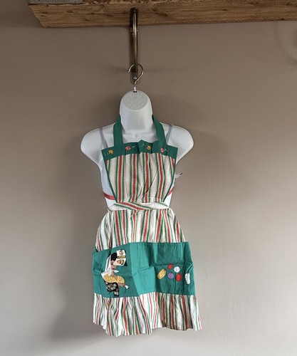 1950s cute black magic apron - cute,