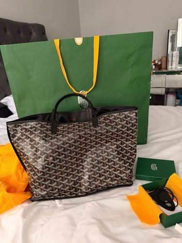 Goyard anjou tote bag brown - tote,