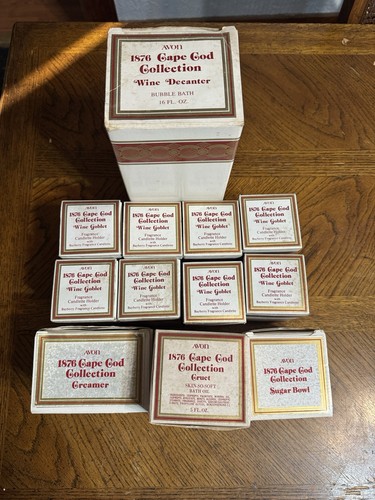 Avon 1876 cape cod - cod, collection