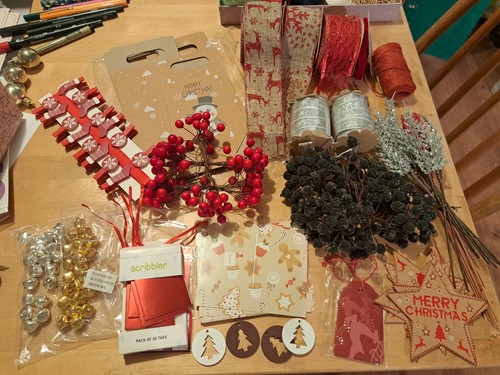 Christmas wrapping job - , lot