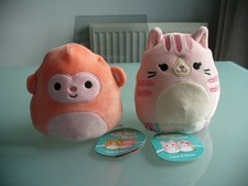 Squishmallows Plush x 2 Lexie & Elton + Laura & Shena