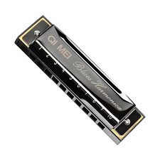 Mini 10 Hole Key of C Blues Harmonica French Harp Mouth Organ Phosphor Bronze