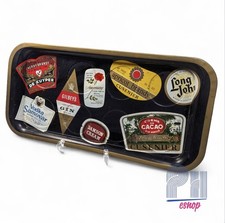 Vintage Barware Tin Serving