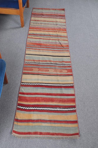 Vintage 9x7 runner rug - vintage,