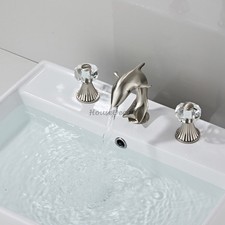 Dolphin Crystal Double Handles