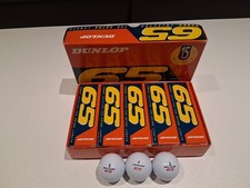 DUNLOP 65 WHITE GOLF BALLS
