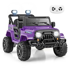 Kids Ride on Car 12V Battery Powered Toy Car with Remote Control Lights