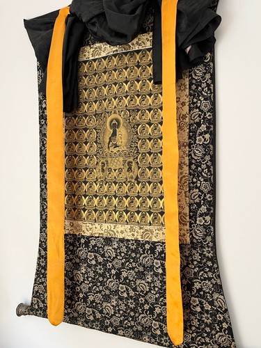 Tibetan buddhist thangka - tibetan,