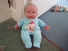 CHUBBY  BABY  DOLL BERENGUER SB 14" SWEET BALD BABY  DRESSED  REBORN??
