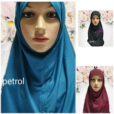 2 Piece Hijab stretch pull on