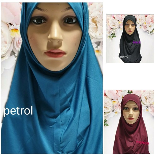 Piece hijab stretch pull - piece,