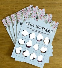 Pack of 10 What’s That Cock