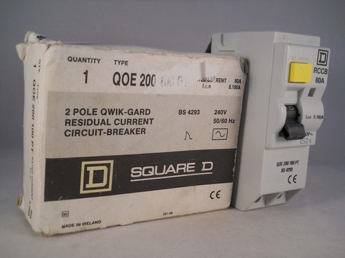 Square rcd amp - rcd, 80
