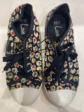 George Floral Ladies Plimsolls, UK5, new with tags