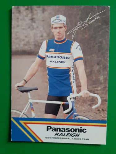 Cycling card rene kos - cycling,