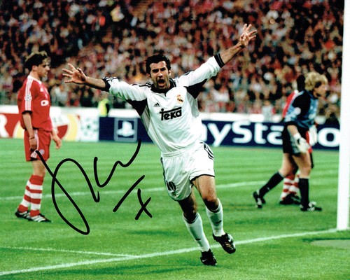 Luis figo signed autograph - luis,