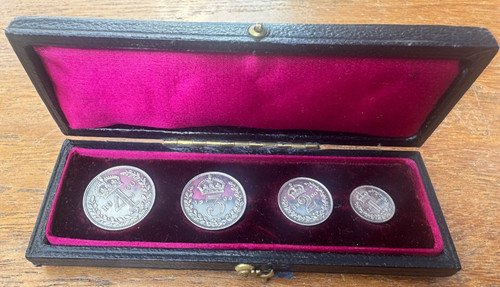 1900 victoria maundy money - victoria,