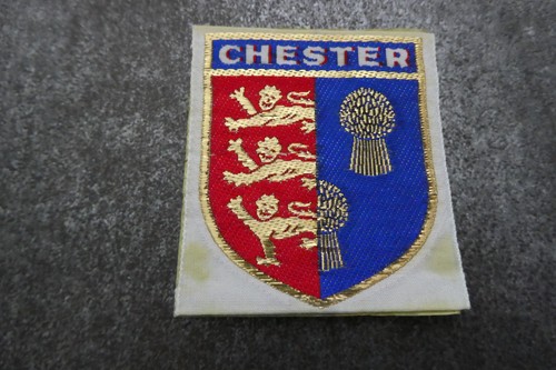 Chester woven cloth patch - chester,