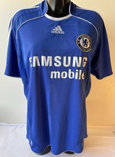 Chelsea FC 2006-2008 Home Shirt Size M Samsung Mobile Adidas Guc