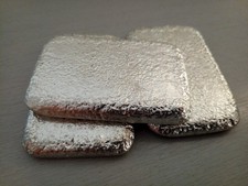 pewter ingot 125 -130g aprox