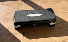 Opti Adjustable 2 Level Aerobic Step Yoga Step Board Gym Cardio Fitness Exercise