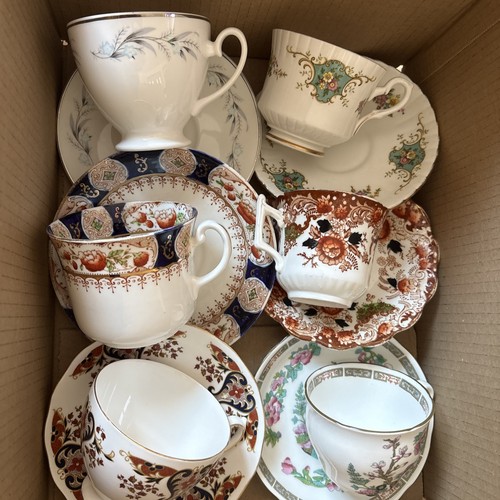 Vintage china cups - china, saucers