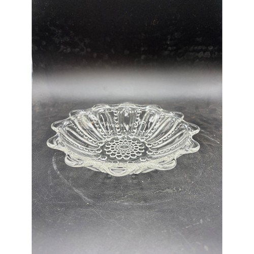 Vintage clear pressed - vintage,