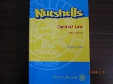 Contract Law (Nutshell), , Used; Good Book