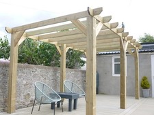 Heavy Duty Timber Garden Patio