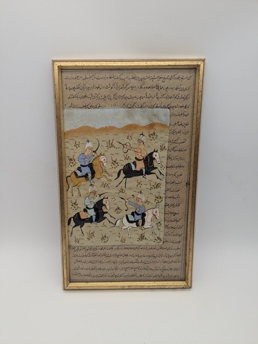 Vintage hand painted - hand-painted, persian