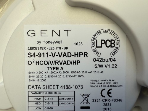 Gent 911 vad hpr vigilon - gent,