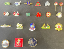 Enamel Badges - Vintage Good Quality - RMT, Guides, Red Cross and more