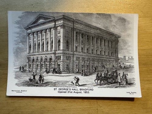 Postcard george s hall - st, george's