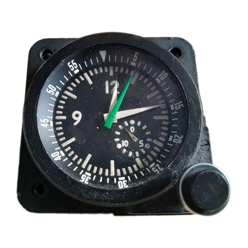 Raf gazelle cockpit clock from - raf,