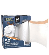 Member's Mark Heavy Duty Kitchen /Compactor Trash Bags 18 gal 50ct. USA Seller
