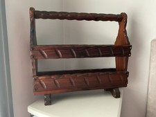 vintage carved oak wood