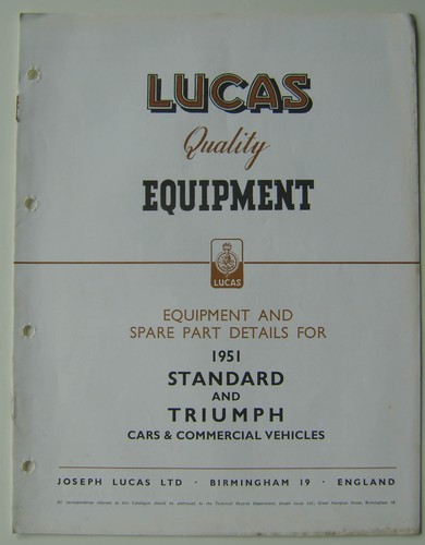 Standard triumph vanguard - triumph,