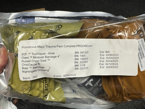 Prometheus major trauma pack - prometheus,